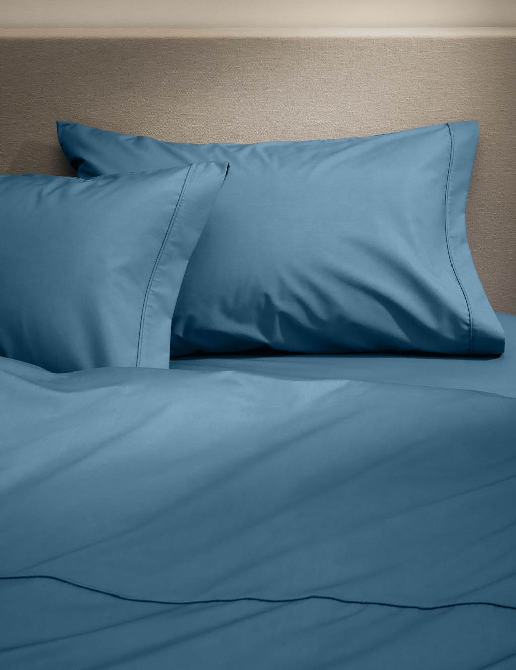 2pk Egyptian Cotton 230 Thread Count King Size Pillowcases