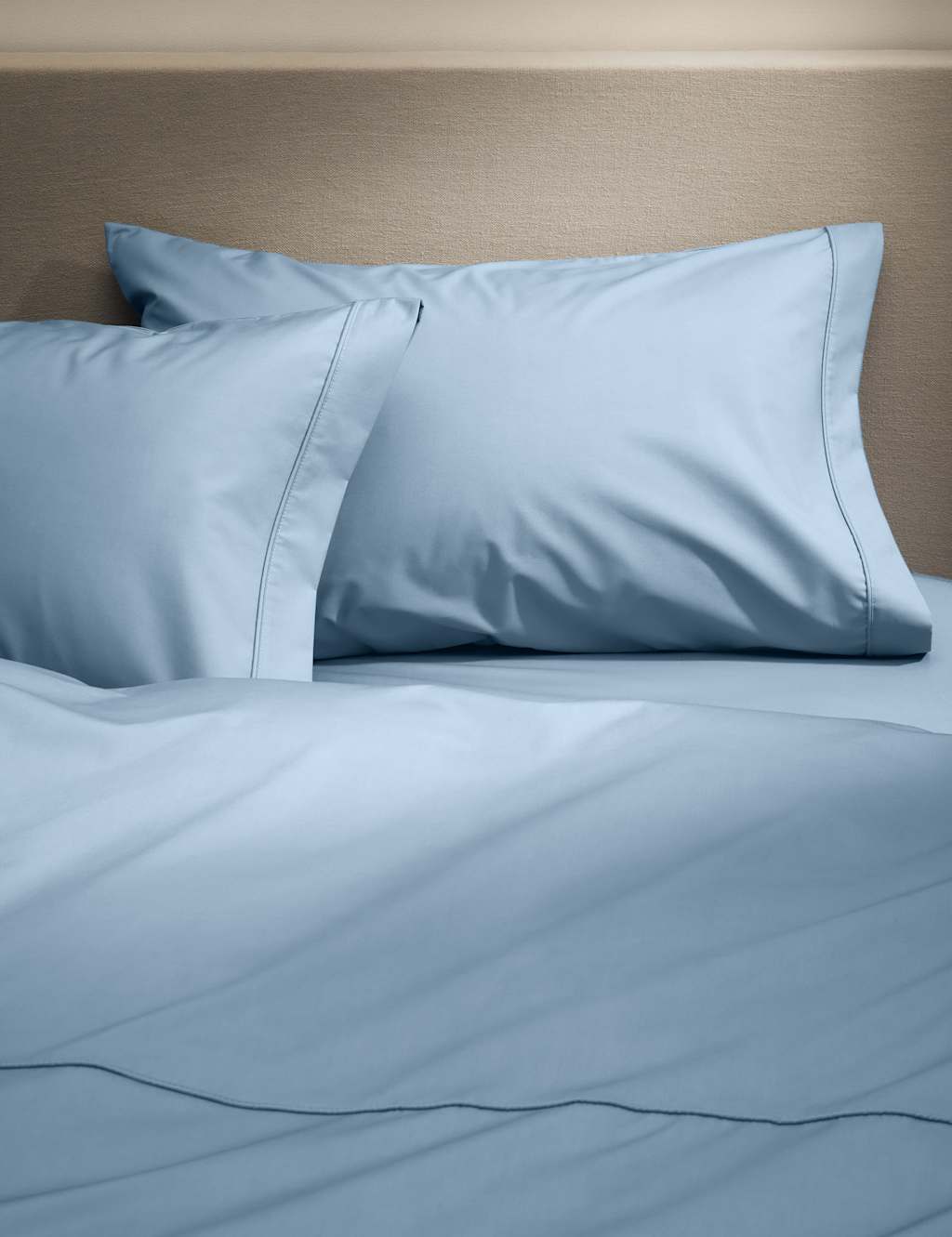 2pk Egyptian Cotton 230 Thread Count King Size Pillowcases