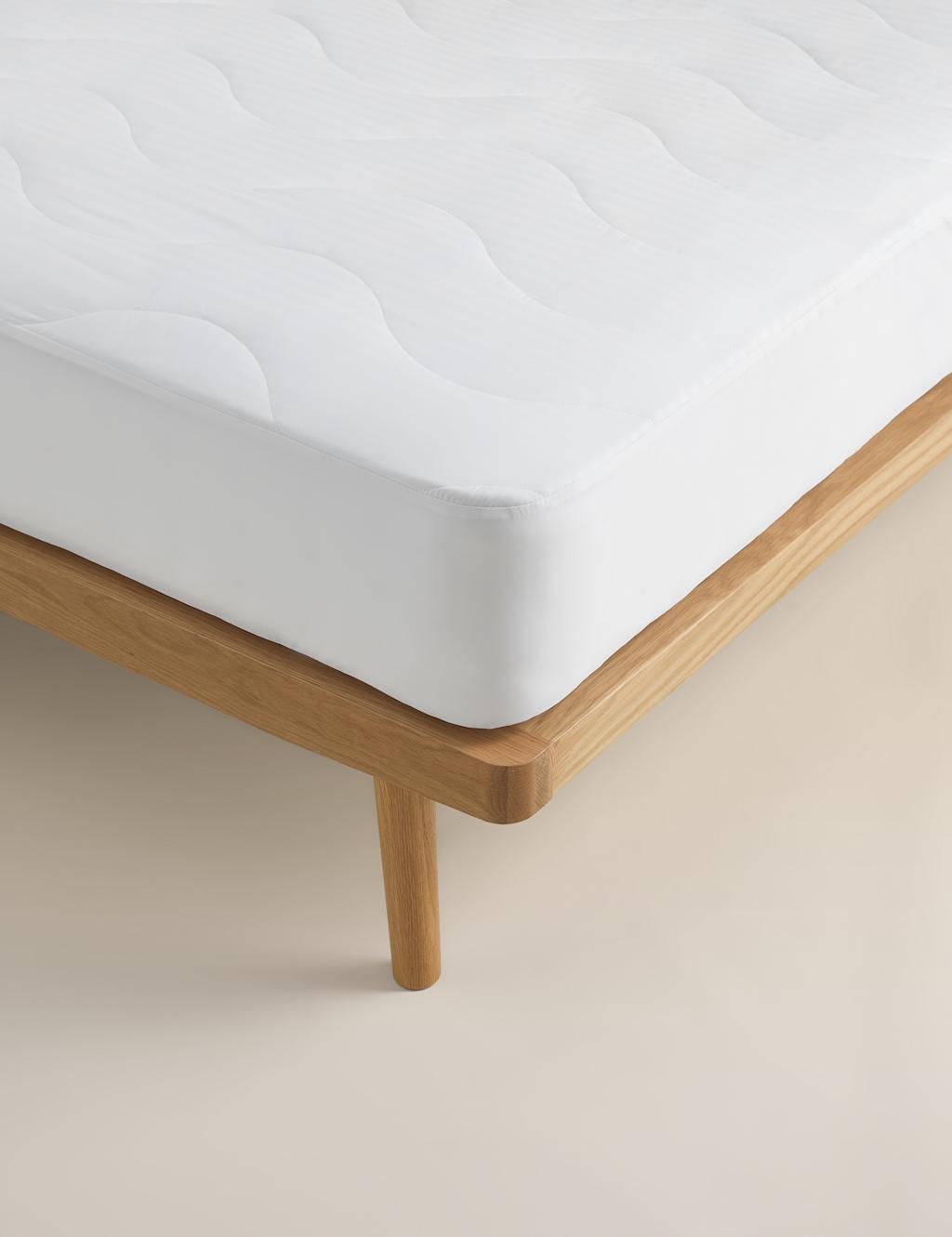 M&S Smart Wash & Dry Extra Deep Mattress Protector White