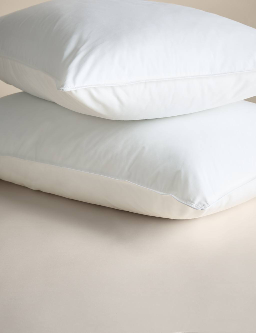 M&S 2 Pack Smart Wash & Dry Firm Pillows White