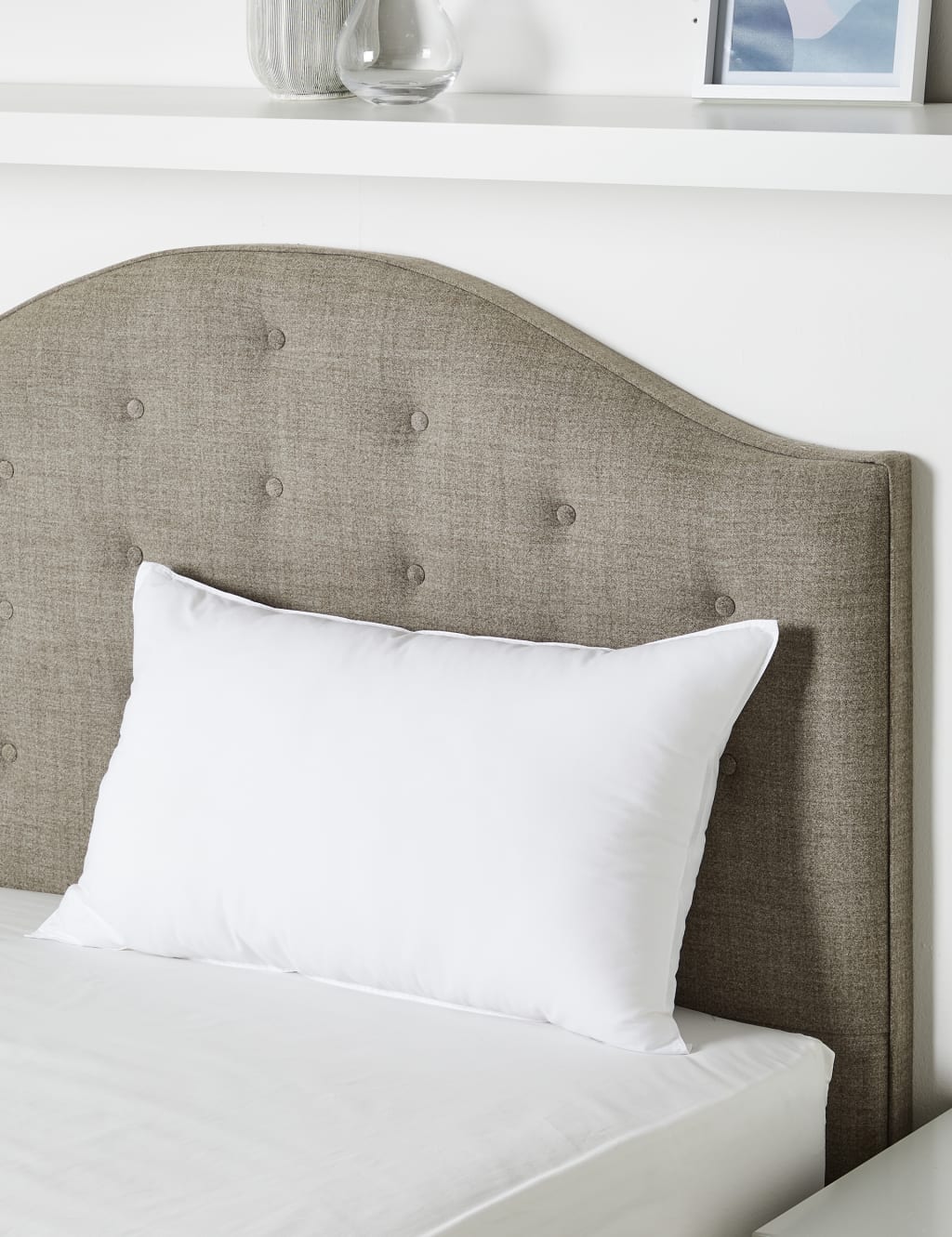 M&S Anti Allergy Firm Pillow White