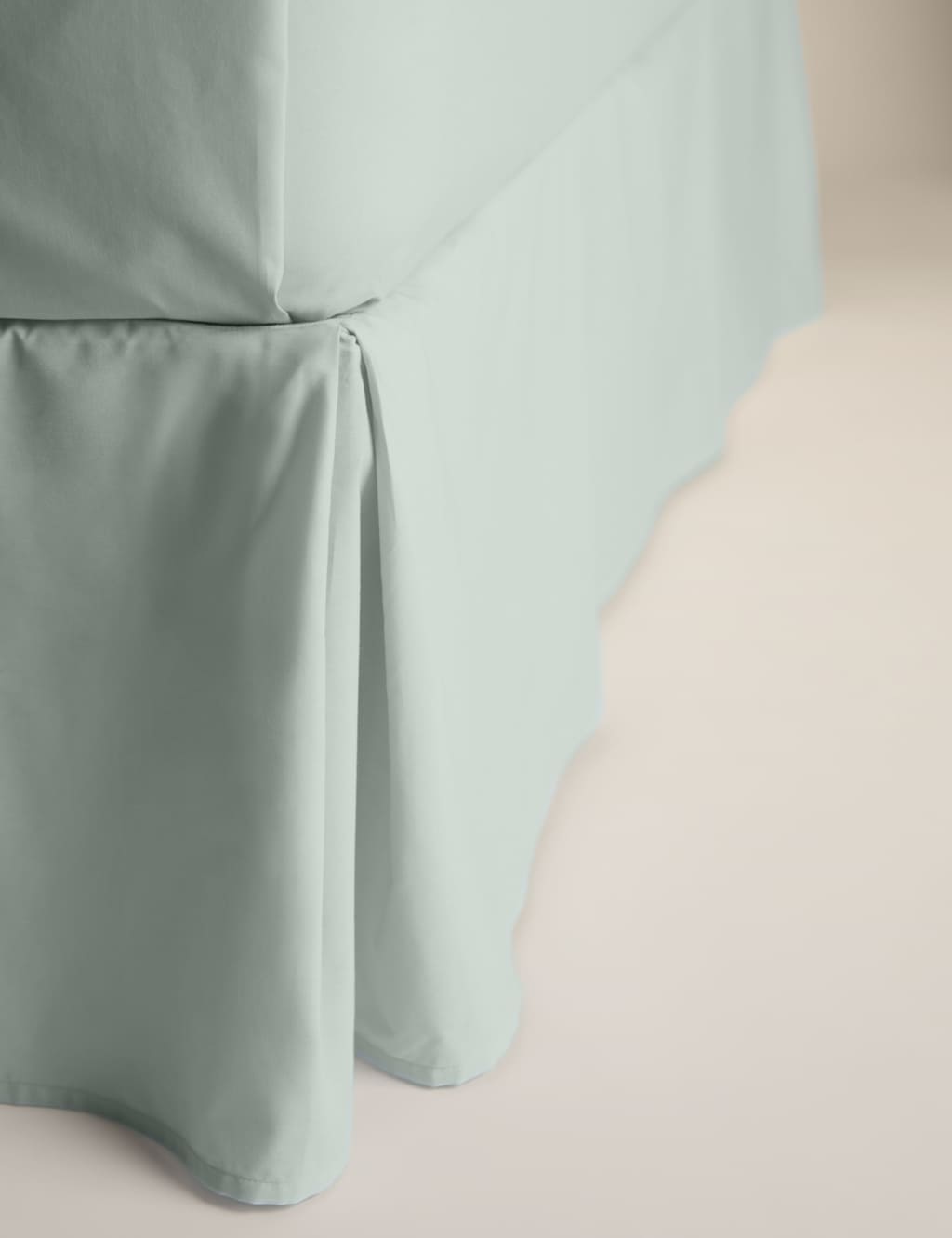 M&S Cotton Rich Base Valance Sage