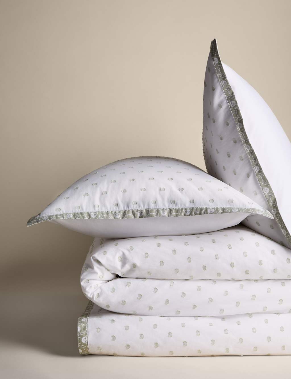 Pure Cotton Spotty Jacquard Bedding Set