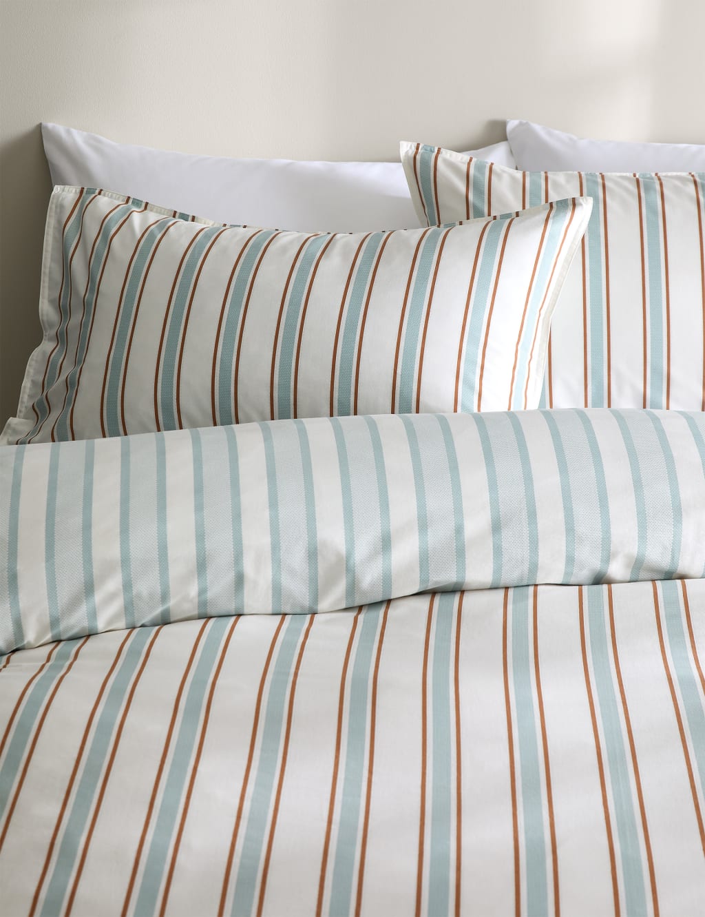 Cotton Rich Striped Bedding Set