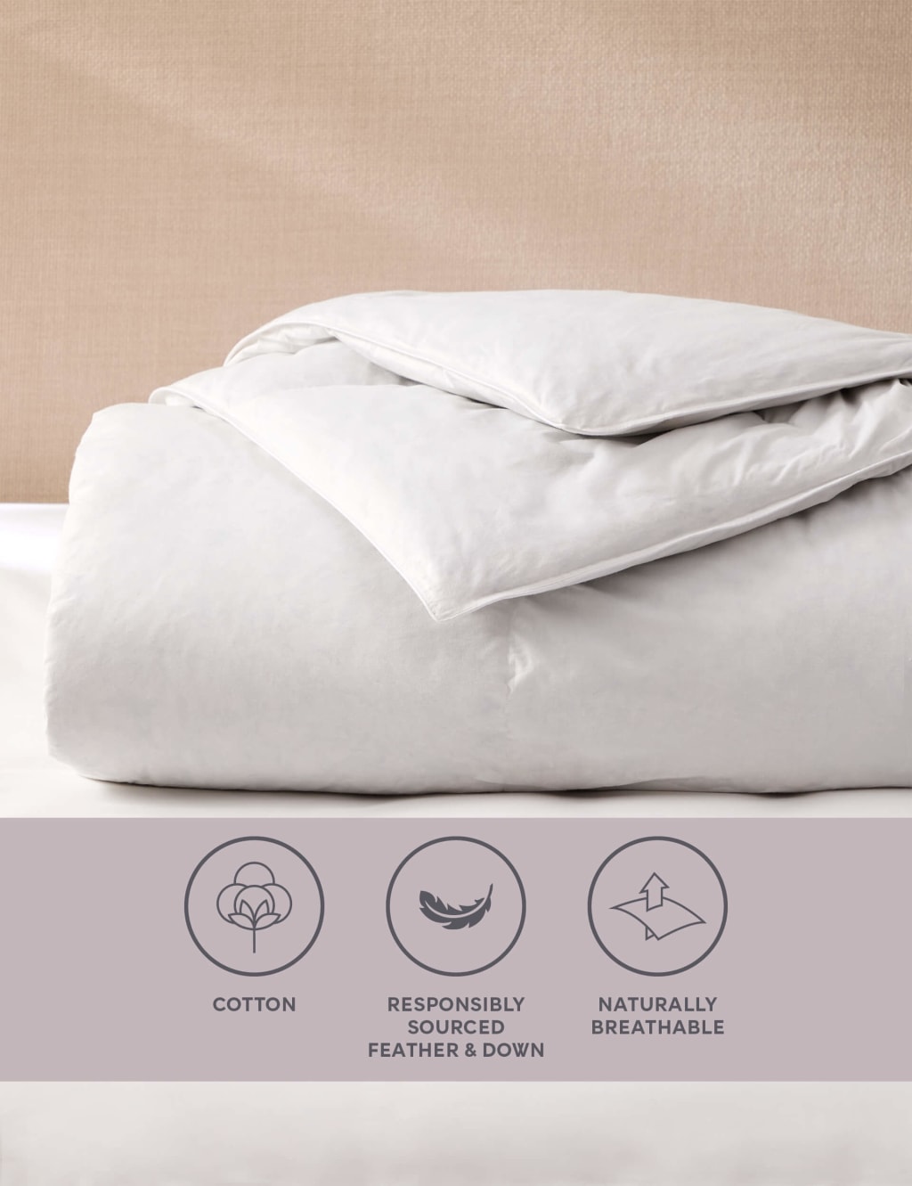 Goose Feather & Down 13.5 Tog Duvet