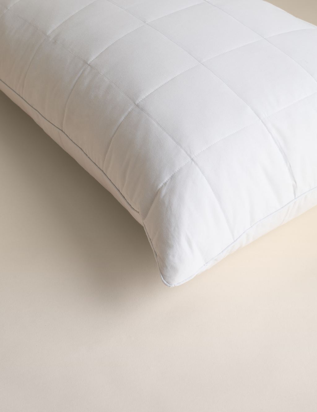Sleep Solutions Goose Feather & Down Firm Surround Pillow White
