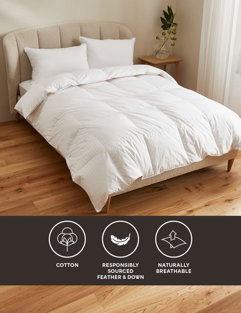 Luxury Hungarian Goose Down 13.5 Tog Duvet