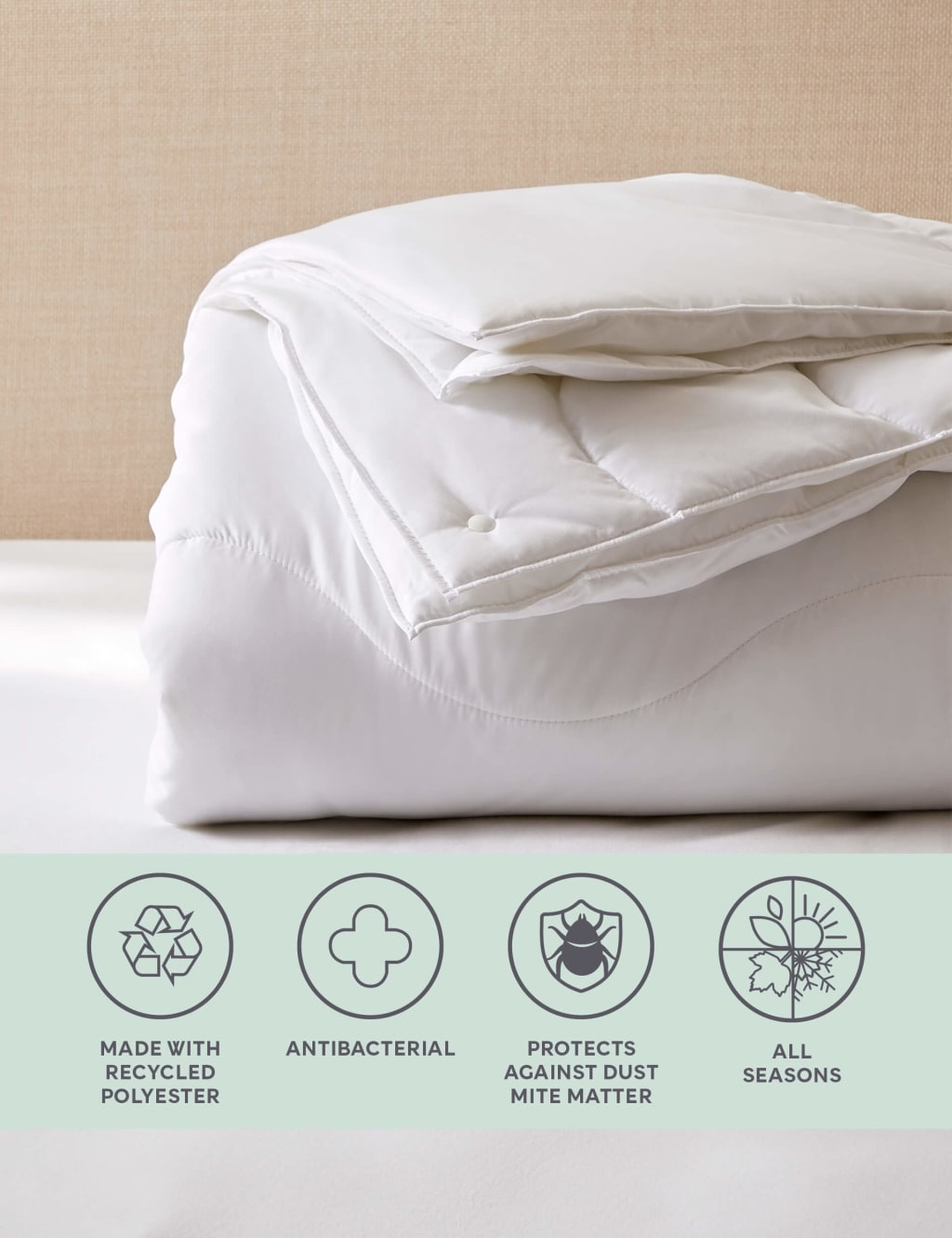 Anti Allergy Plus 13.5 All Seasons Tog Duvet