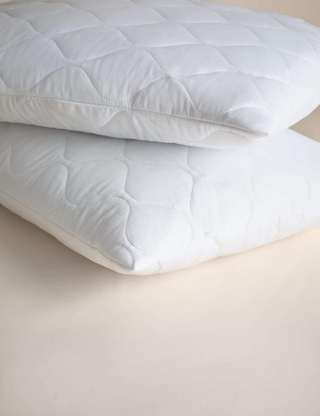 M&S 2 Pack Fresh & Cool Medium Pillows White