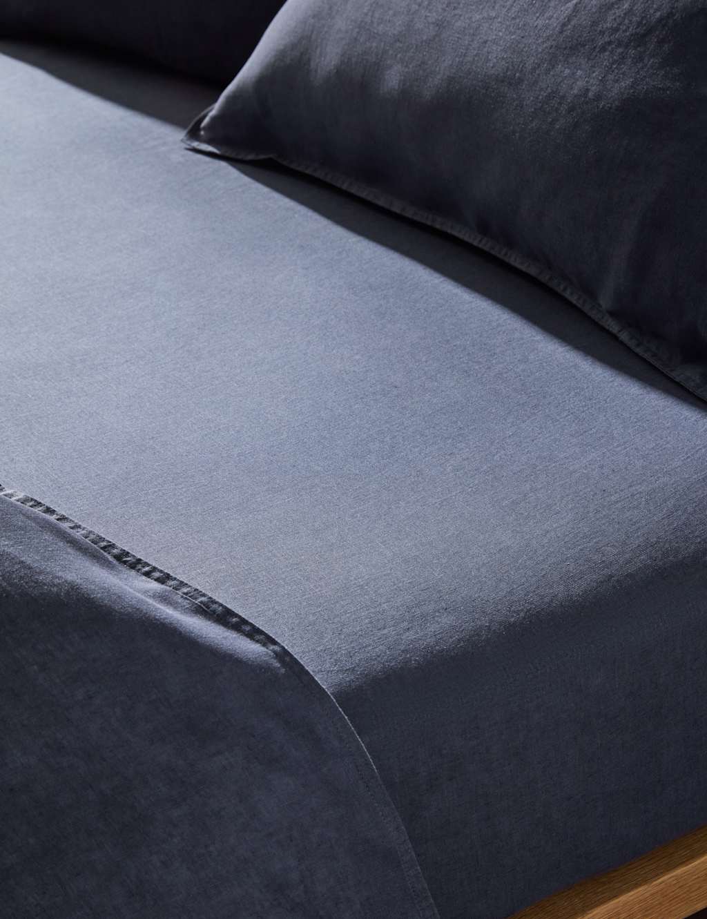 Pure Linen Extra Deep Fitted Sheet