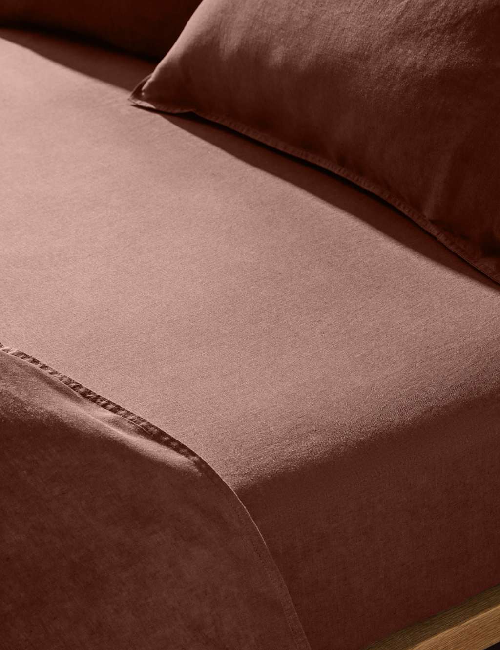Pure Linen Extra Deep Fitted Sheet