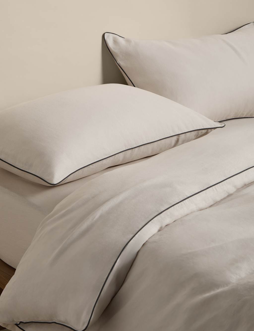 M&S Pure Linen Bedding Set Linen