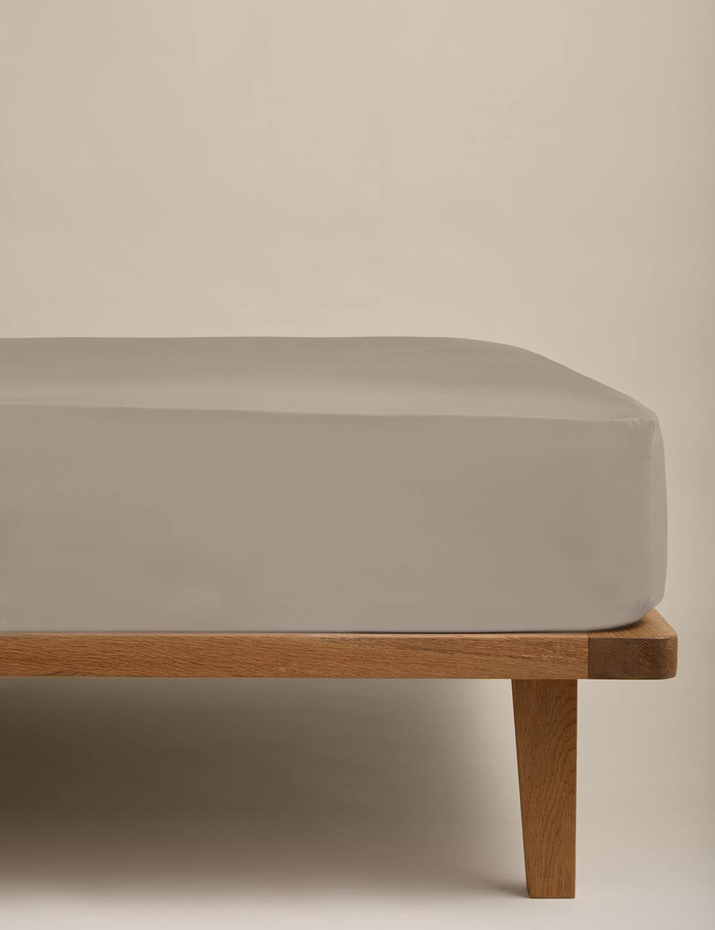 M&S Egyptian Cotton 230 Thread Count StayPut Fitted Sheet Mink