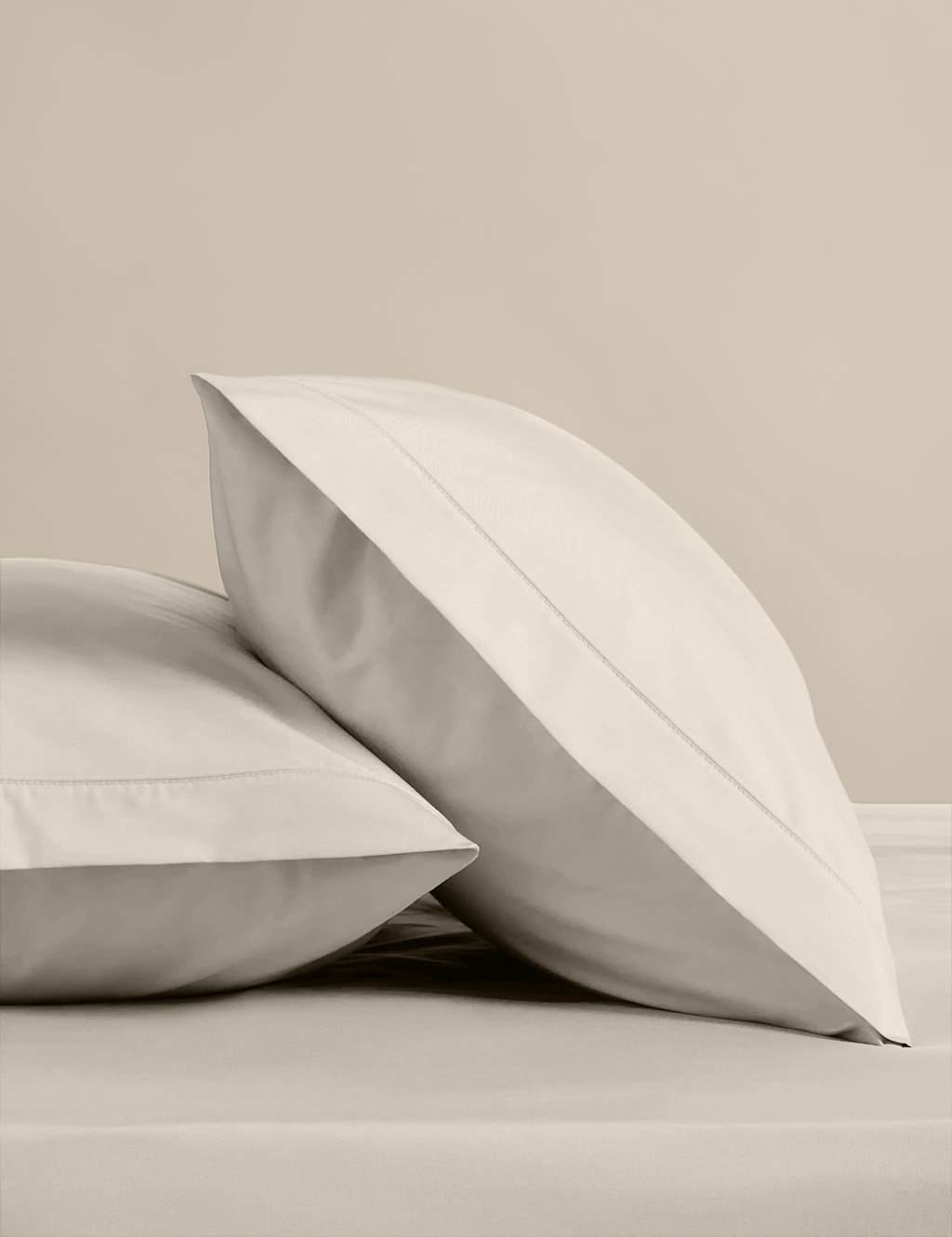 M&S 2 Pack Egyptian Cotton Pillowcases Linen