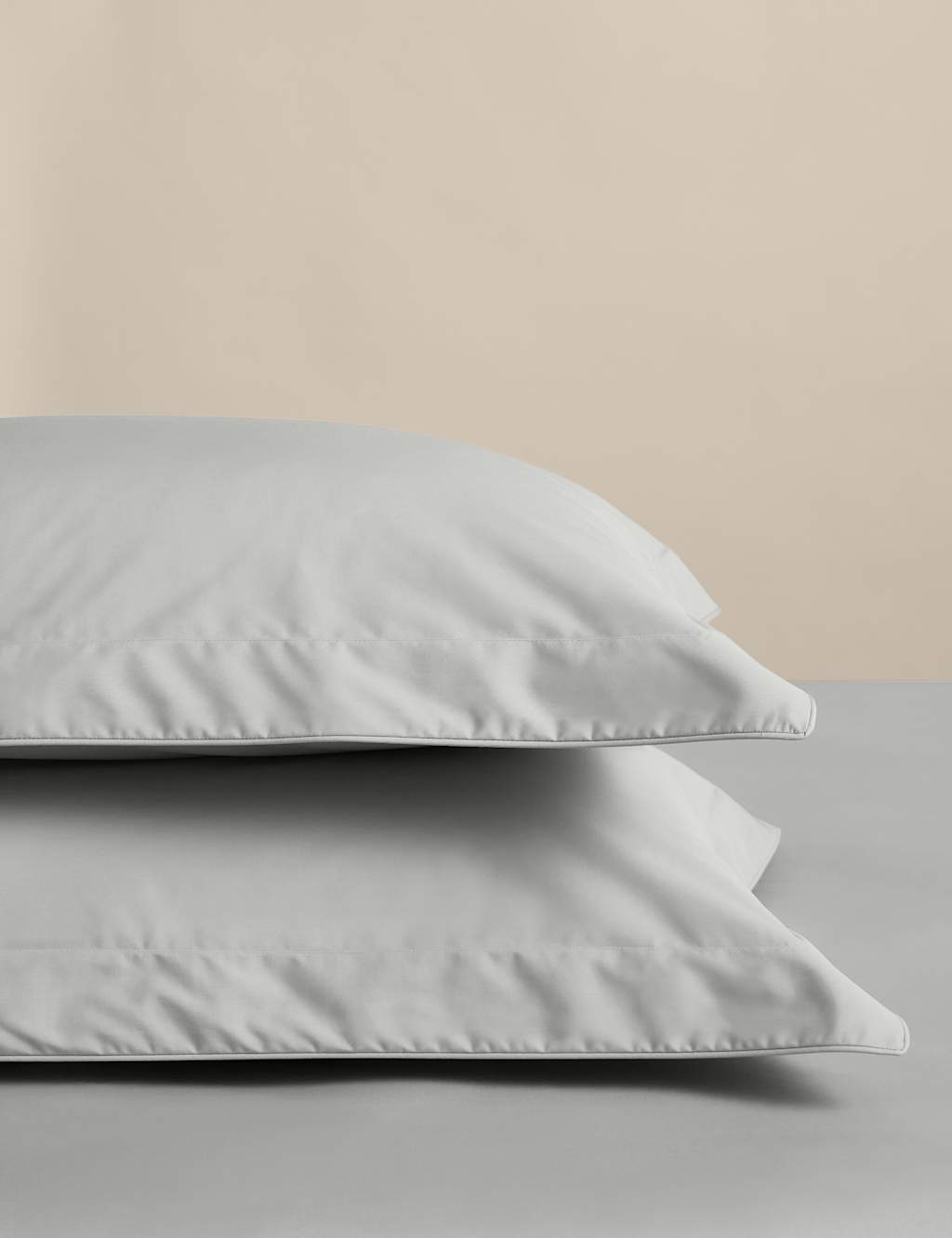 M&S 2 Pack Egyptian Cotton Oxford Pillowcases Dove
