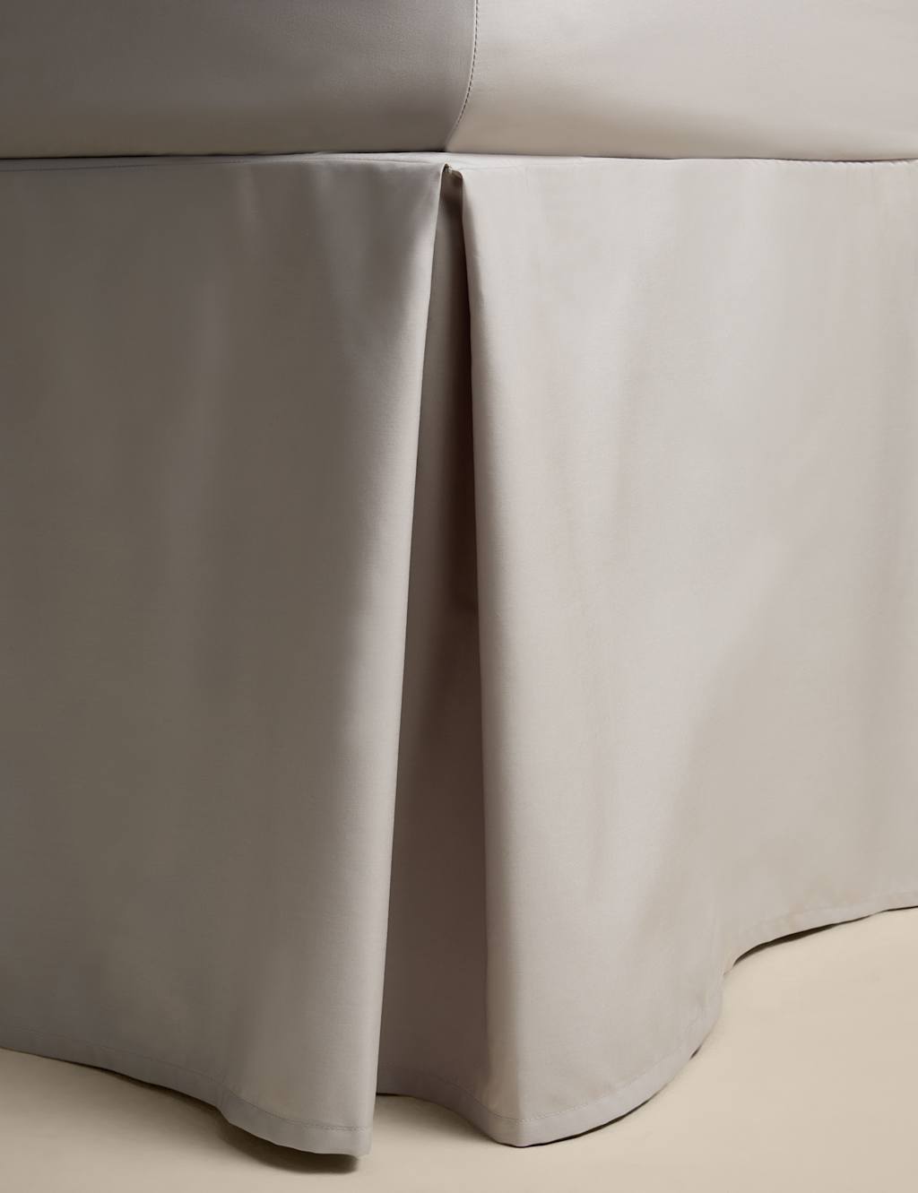 M&S Pure Egyptian Cotton Valance Sheet Marble