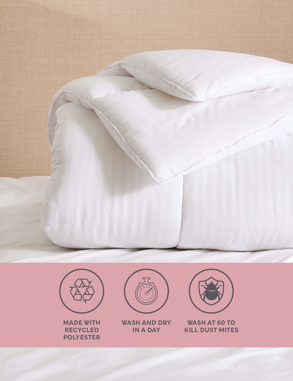 Supremely Washable 15 Tog Duvet