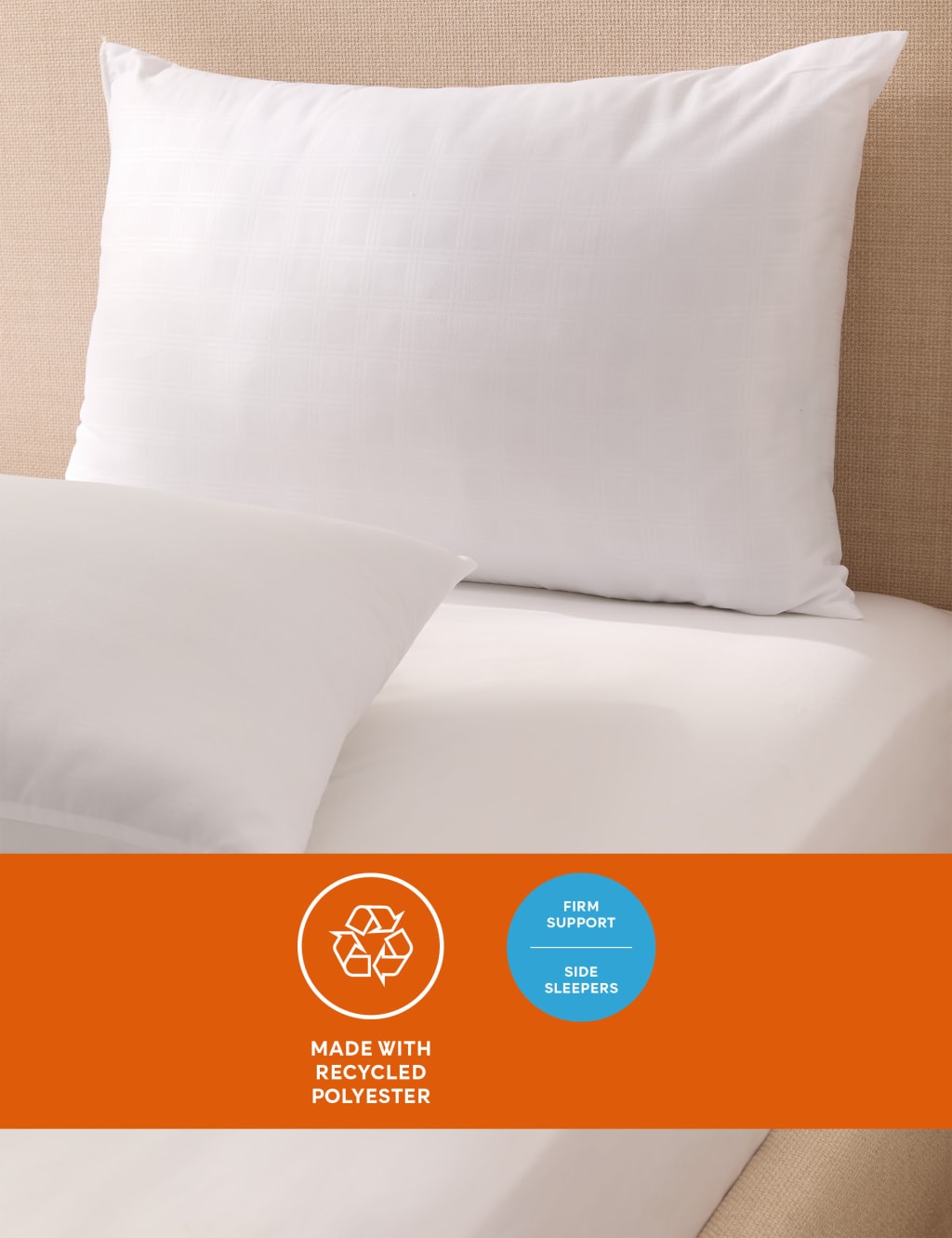 2pk Warm & Toasty Firm Pillows