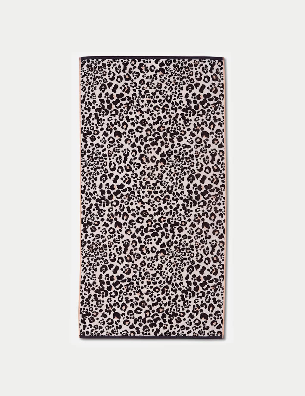 Pure Cotton Leopard Print Beach Towel