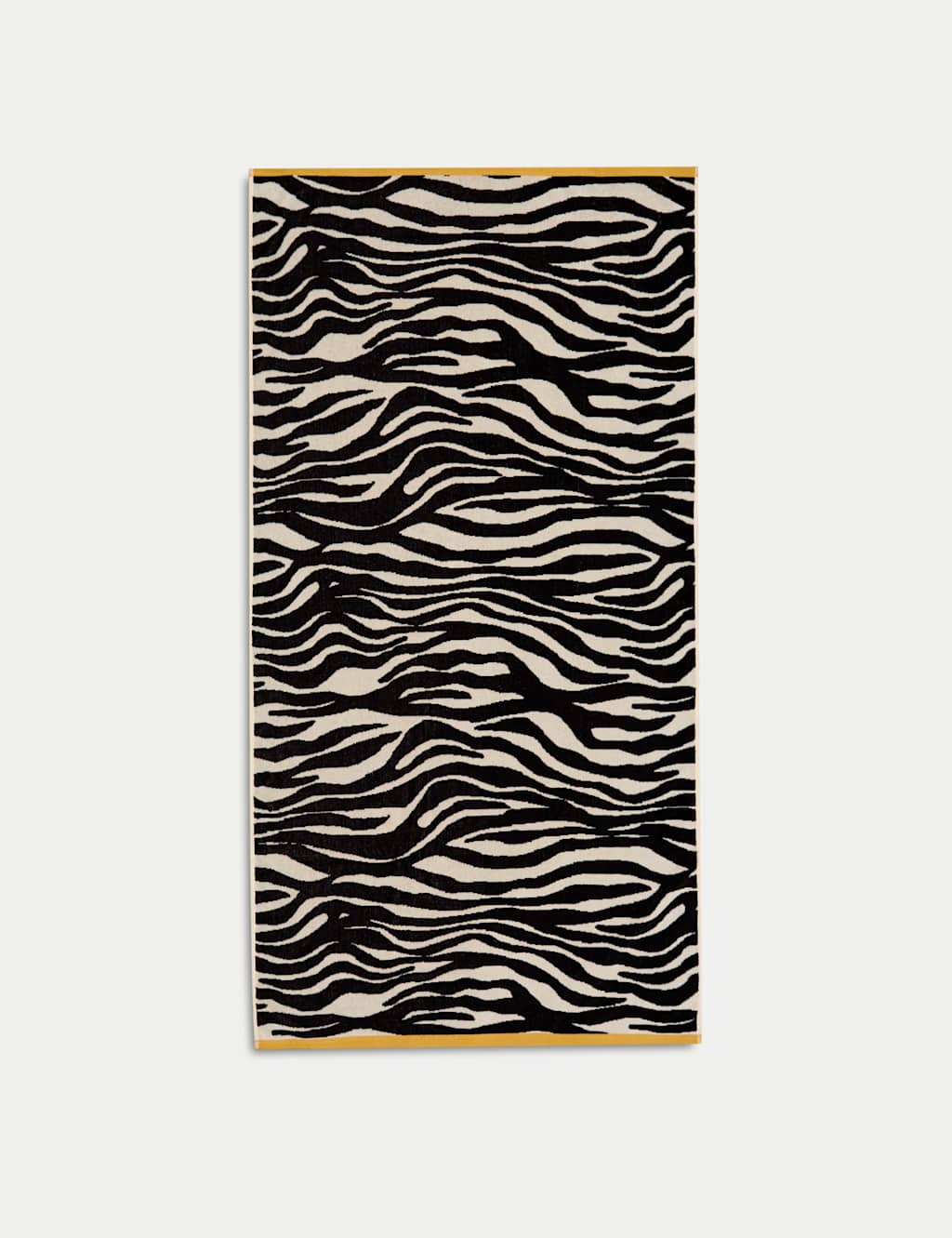 Pure Cotton Zebra Print Beach Towel