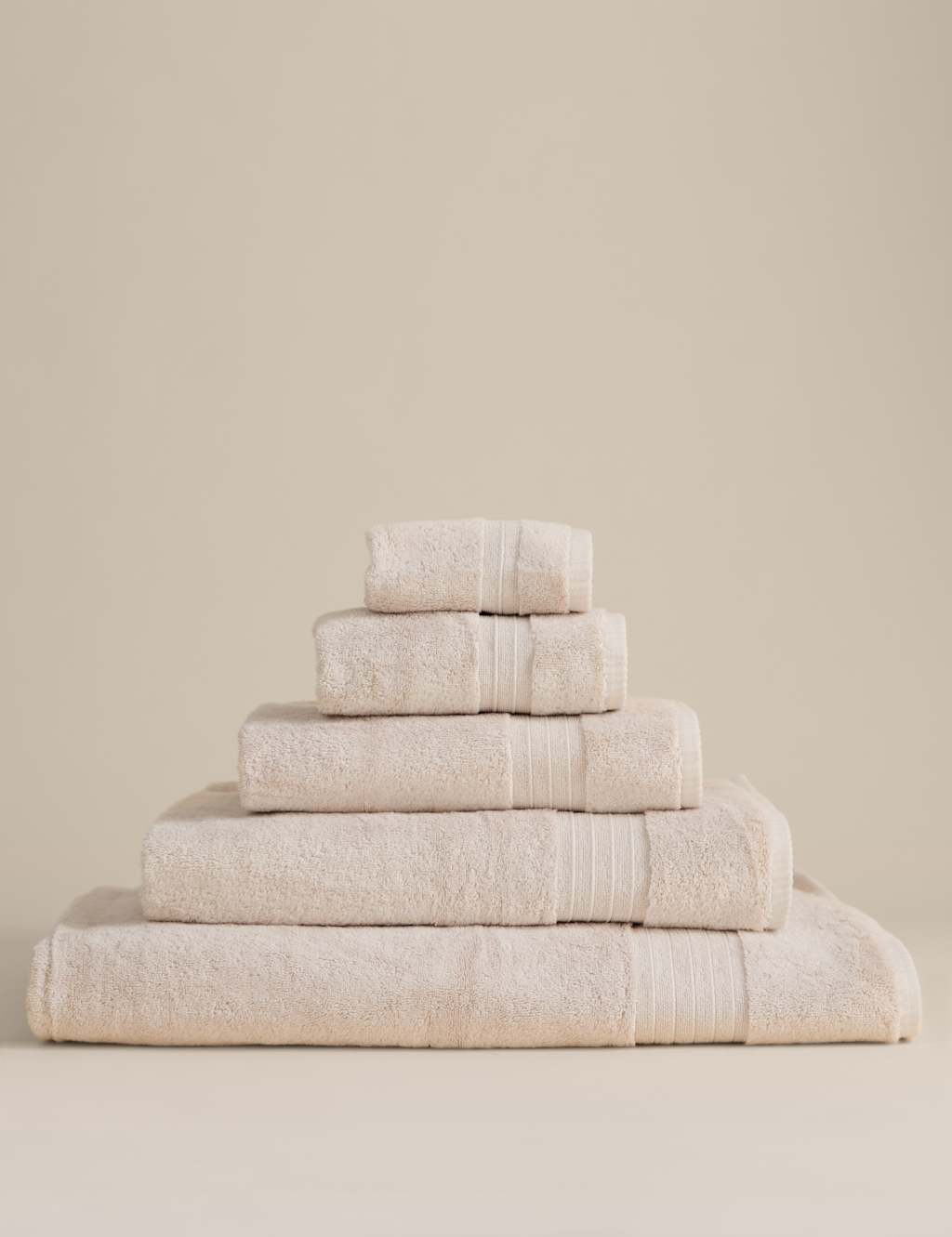M&S Egyptian Cotton Towel - Bath Sheet - Linen