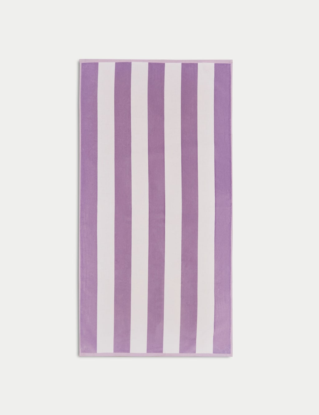 Pure Cotton Striped Sand Resistant Beach Towel