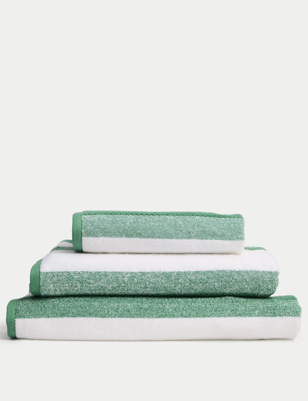Pure Cotton Striped Textured Towel