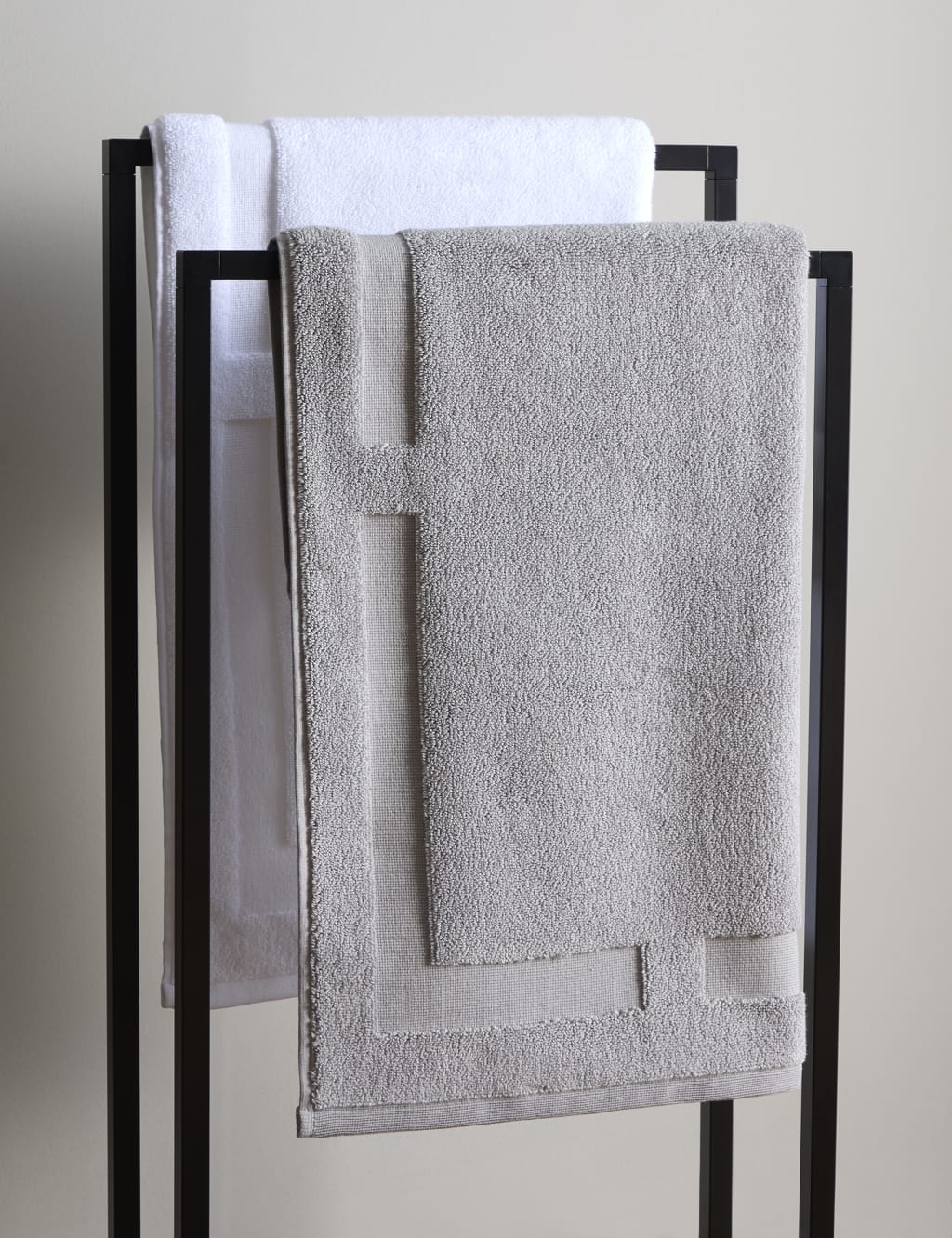 Border Terry Bath Mat