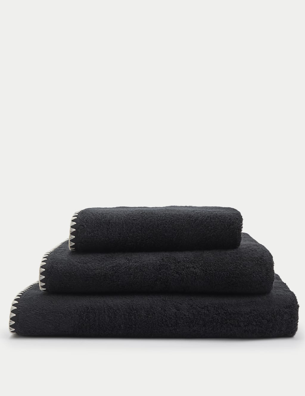 Pure Cotton Blanket Stitch Towel