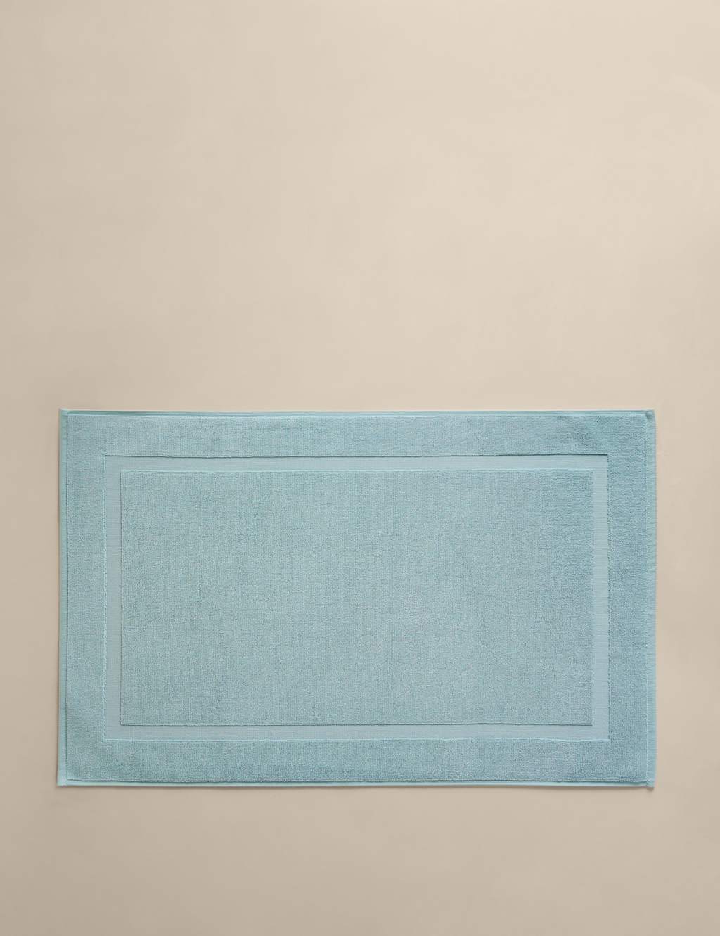 M&S Luxury Egyptian Cotton Bath Mat Duck Egg