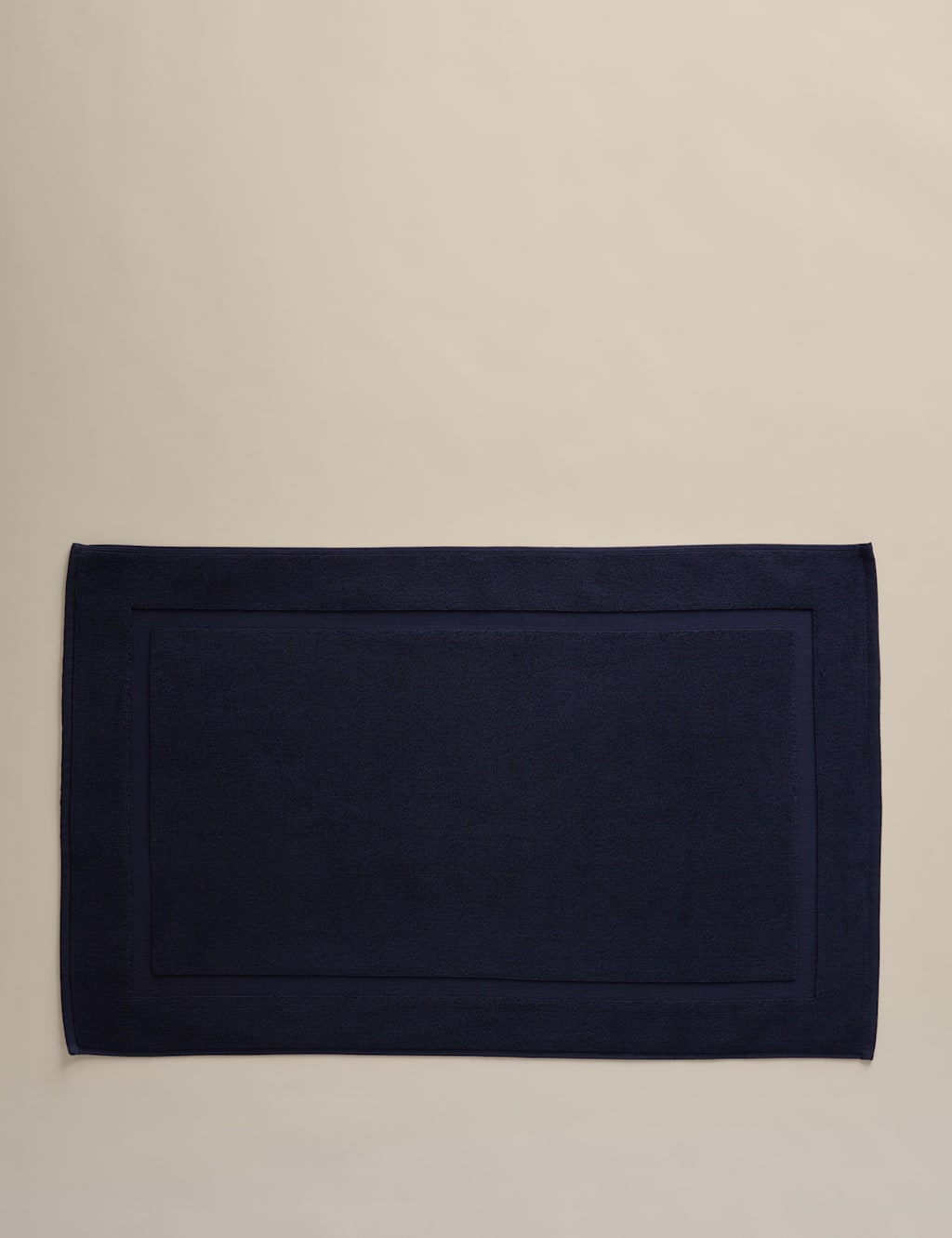 M&S Luxury Egyptian Cotton Bath Mat - Navy