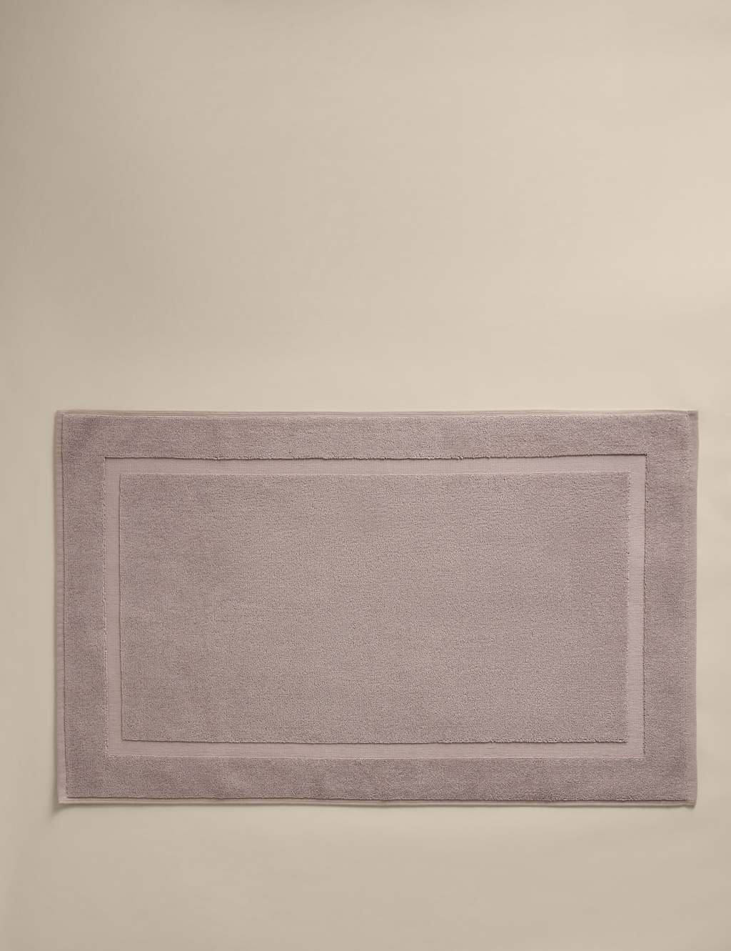 M&S Luxury Egyptian Cotton Bath Mat - Putty