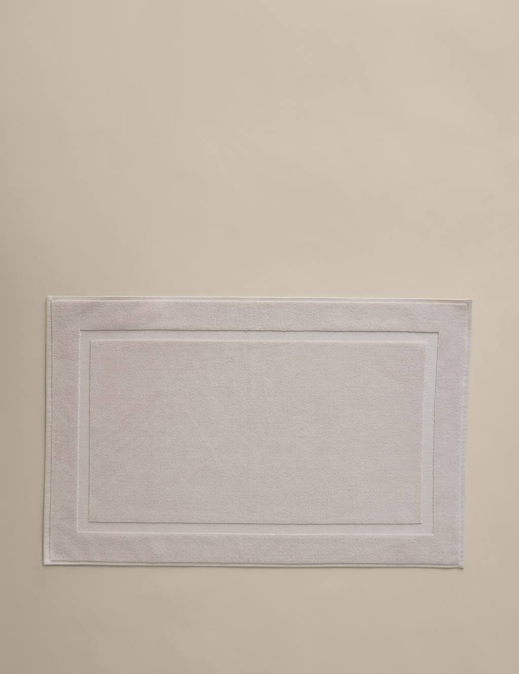 M&S Luxury Egyptian Cotton Bath Mat - Linen