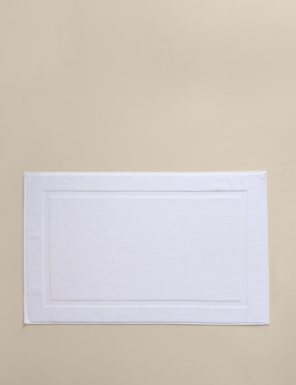 M&S Luxury Egyptian Cotton Bath Mat White