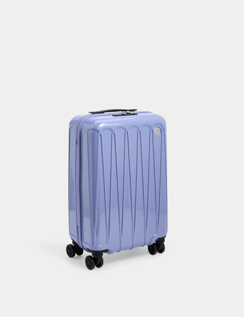 Amalfi Gloss 4 Wheel Hard Shell Cabin Suitcase
