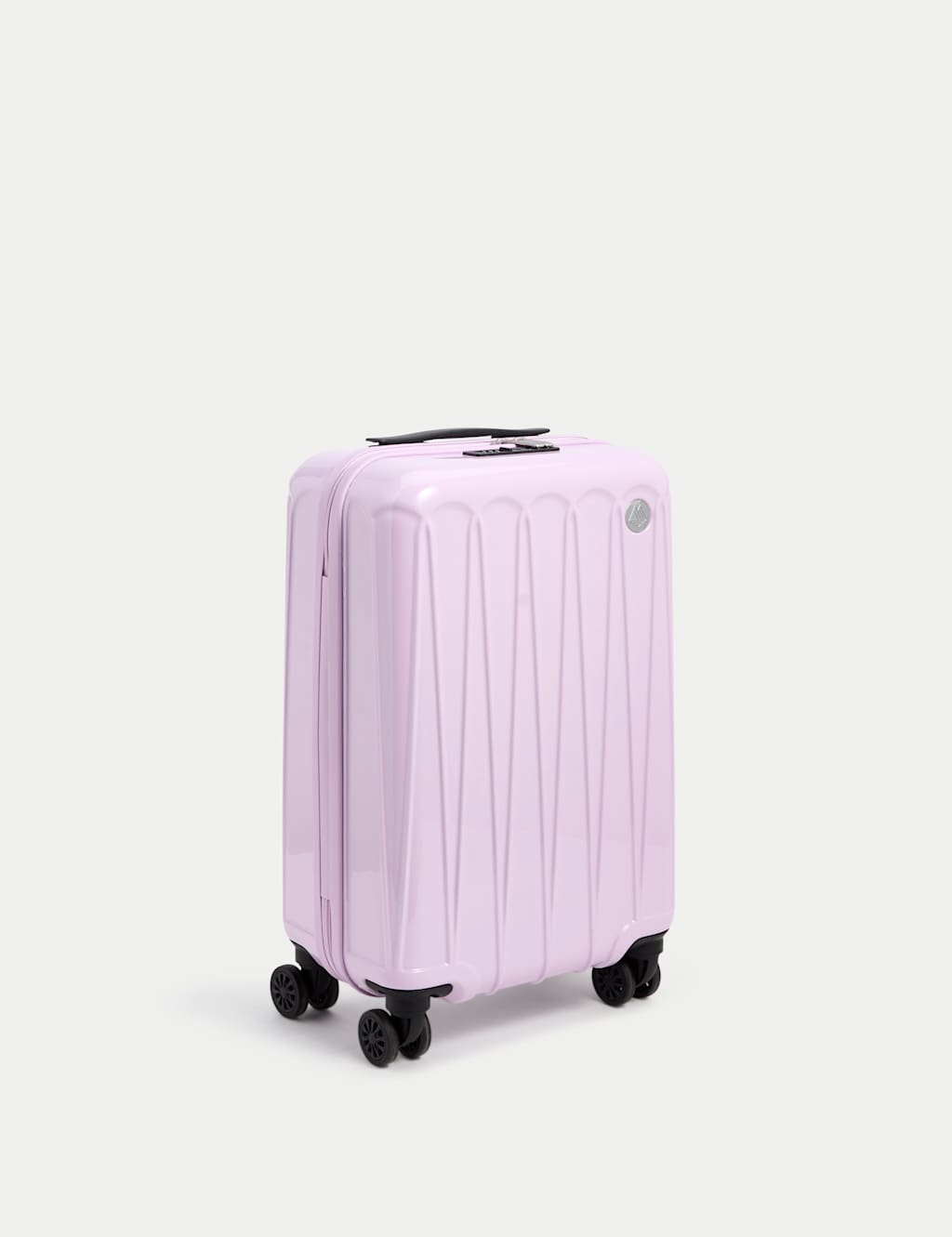 Amalfi Gloss 4 Wheel Hard Shell Cabin Suitcase