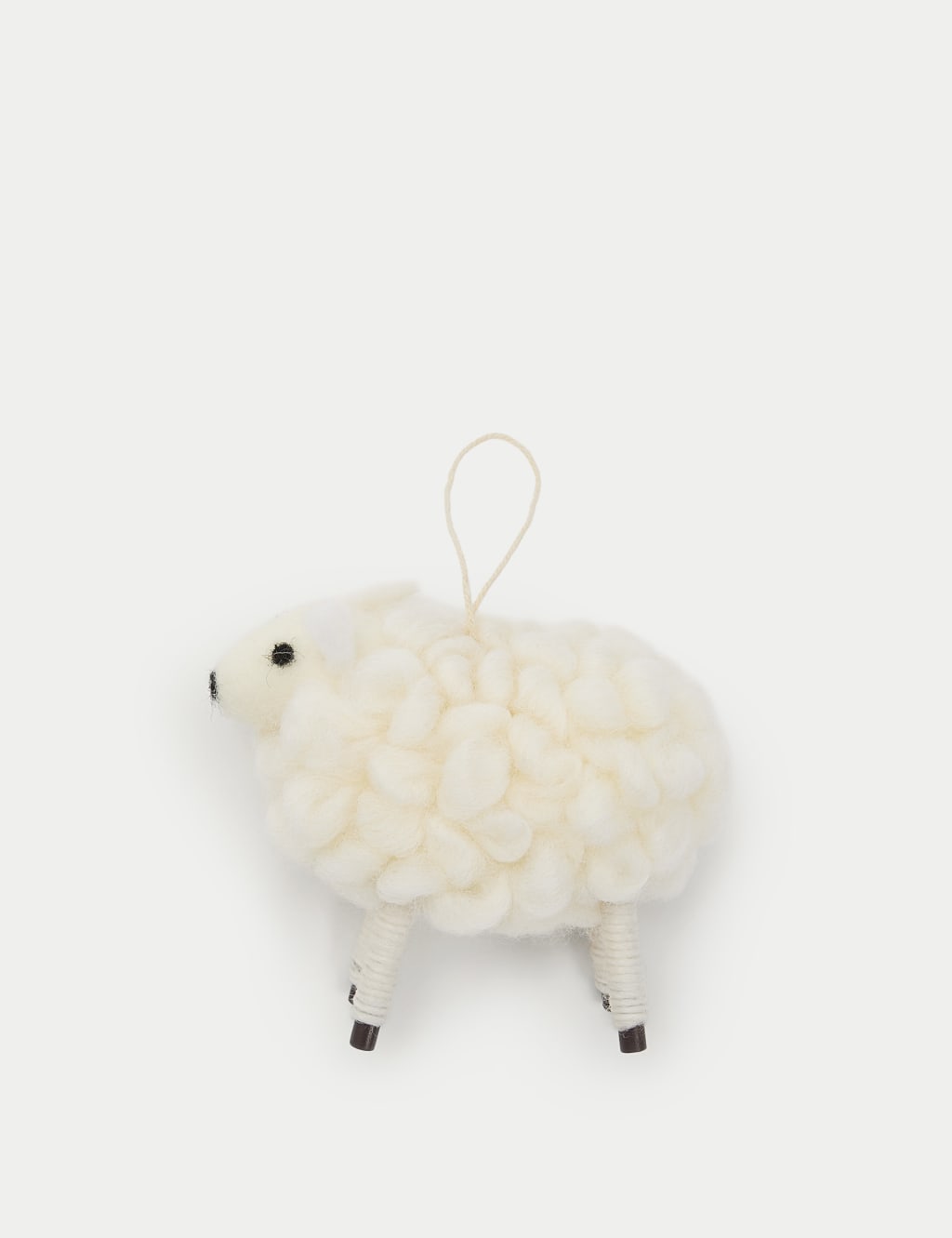 Felt Hanging Sheep Decoration
