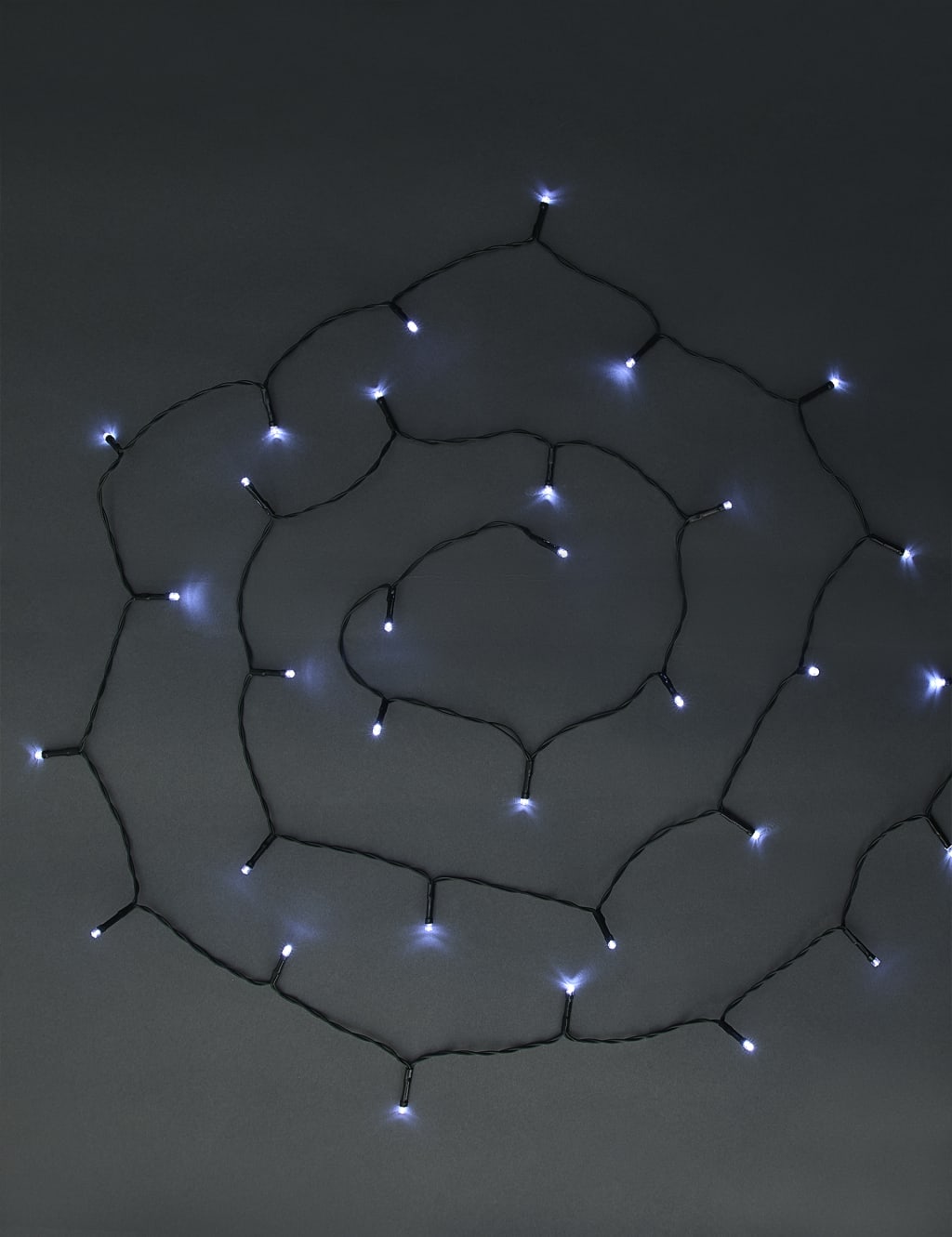100 Bright White LED Battery Lights