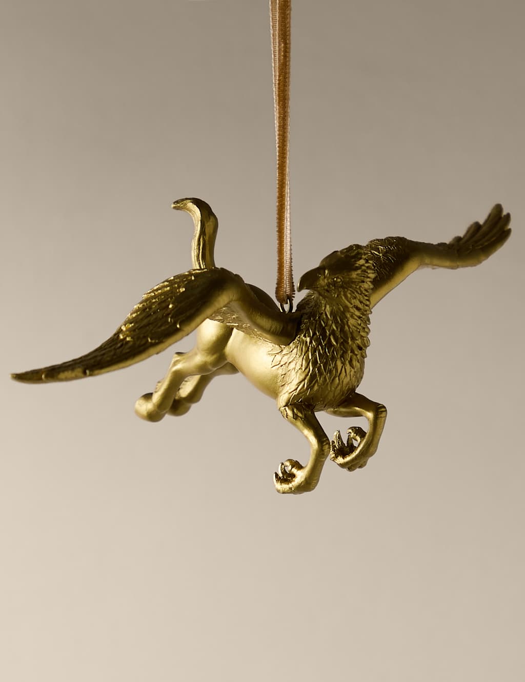 Harry Potter Harry Potter Hippogriff Decoration Gold Mix