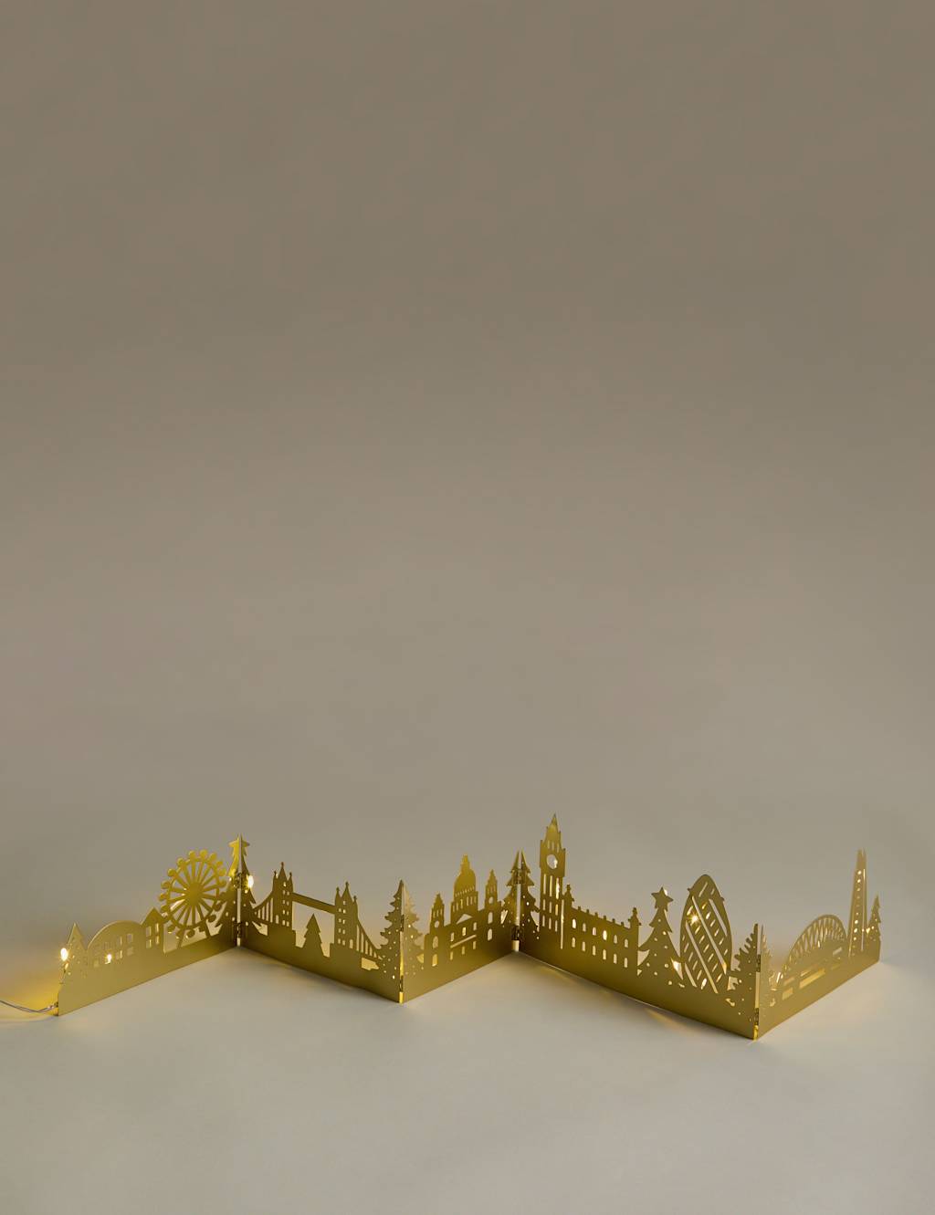 M&S Light Up London Scene Decoration Multi