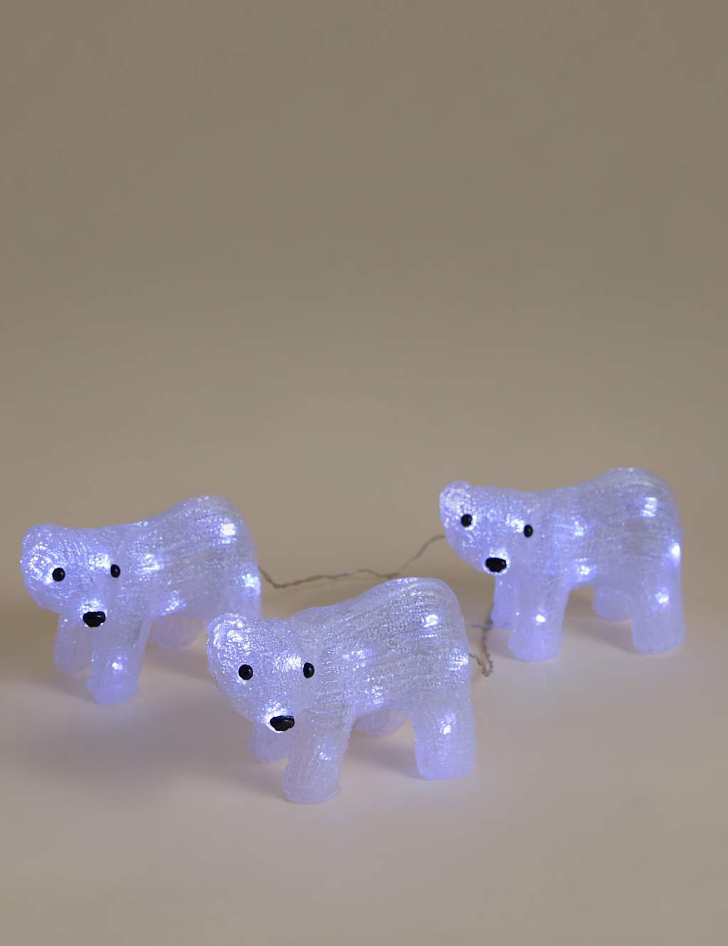 M&S Light Up Polar Bear Room Decorations White