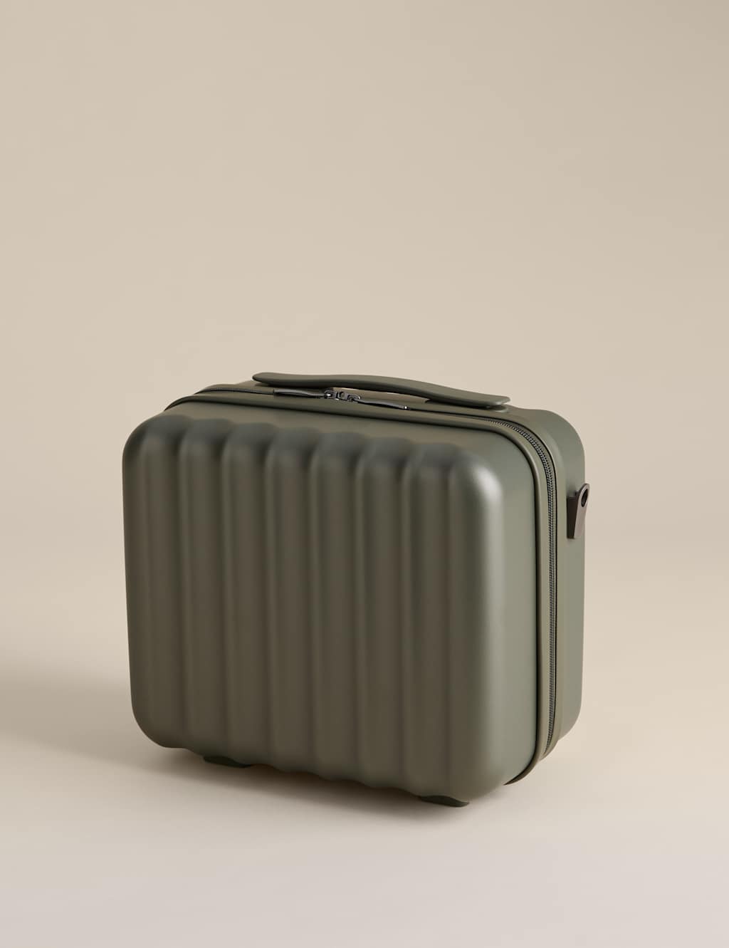 M&S Mykonos Hard Shell Vanity Case - Khaki
