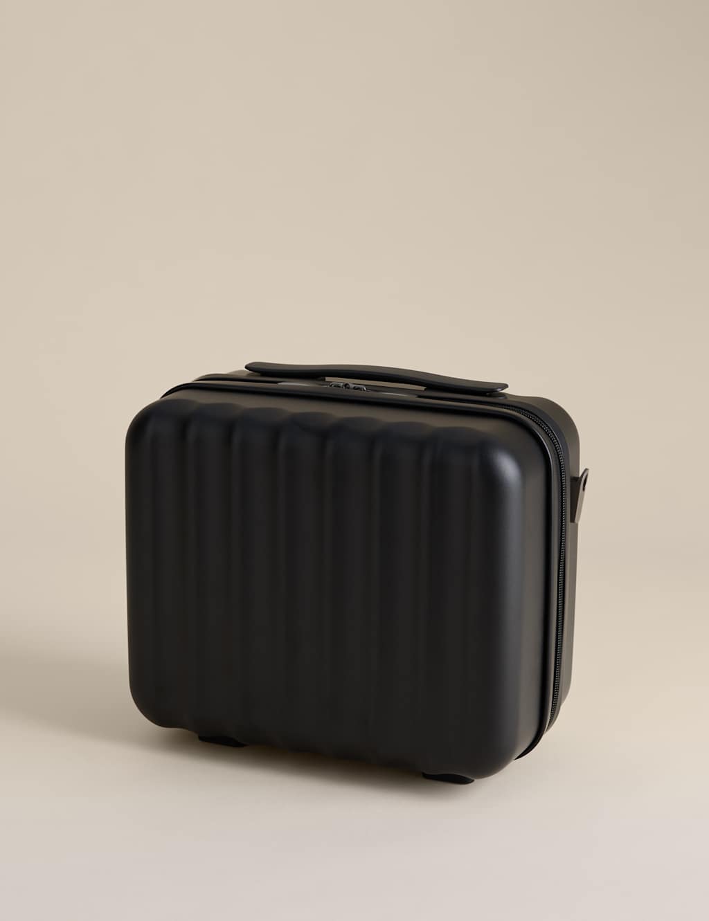 M&S Mykonos Hard Shell Vanity Case - Black