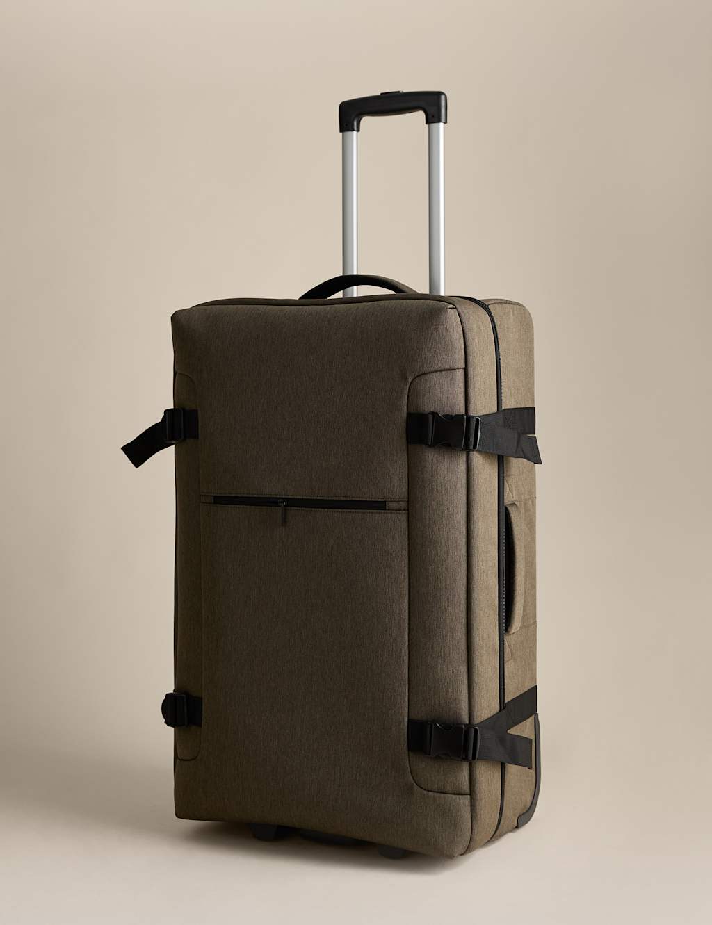 M&S Banff Adventure 2 Wheel Soft Large Suitcase - Khaki