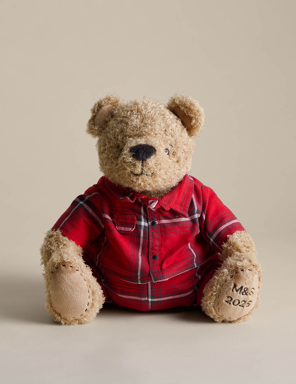 Spencer Bear Spencer Bear in Pyjamas Soft Toy Brown Mix