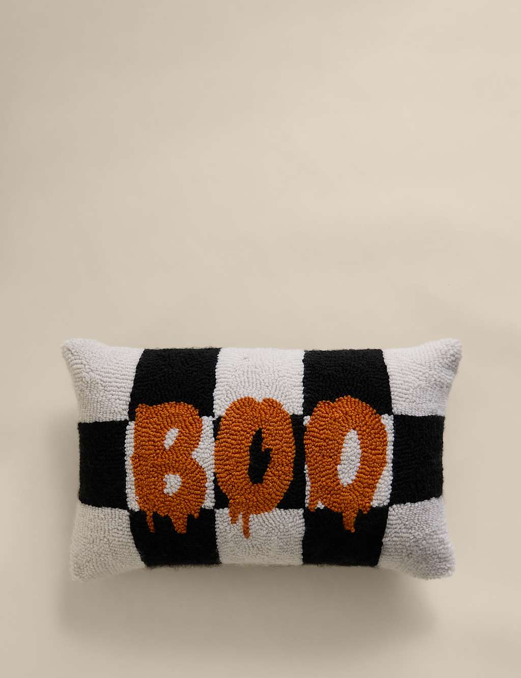 M&S Boo Slogan Cushion Multi