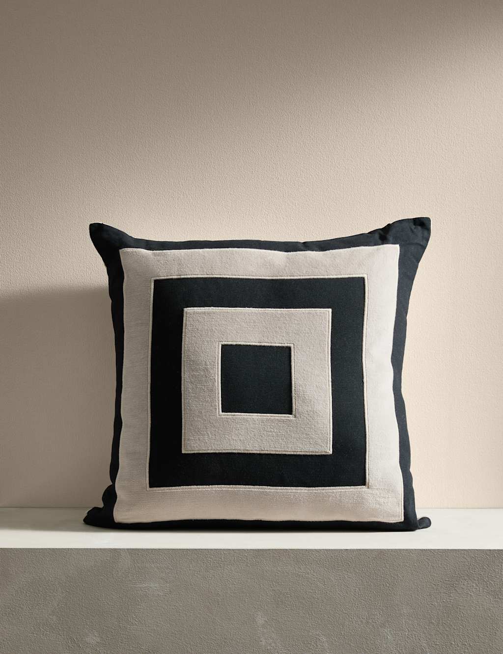 Square Applique Cushion