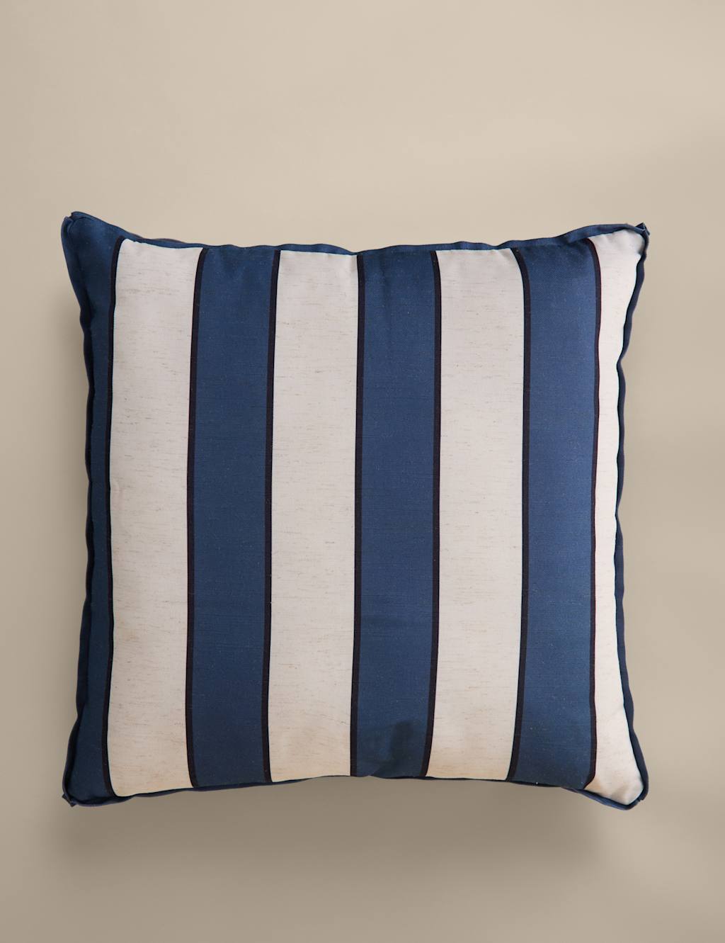 M&S Set of 2 Striped Outdoor Cushions - Blue Mix