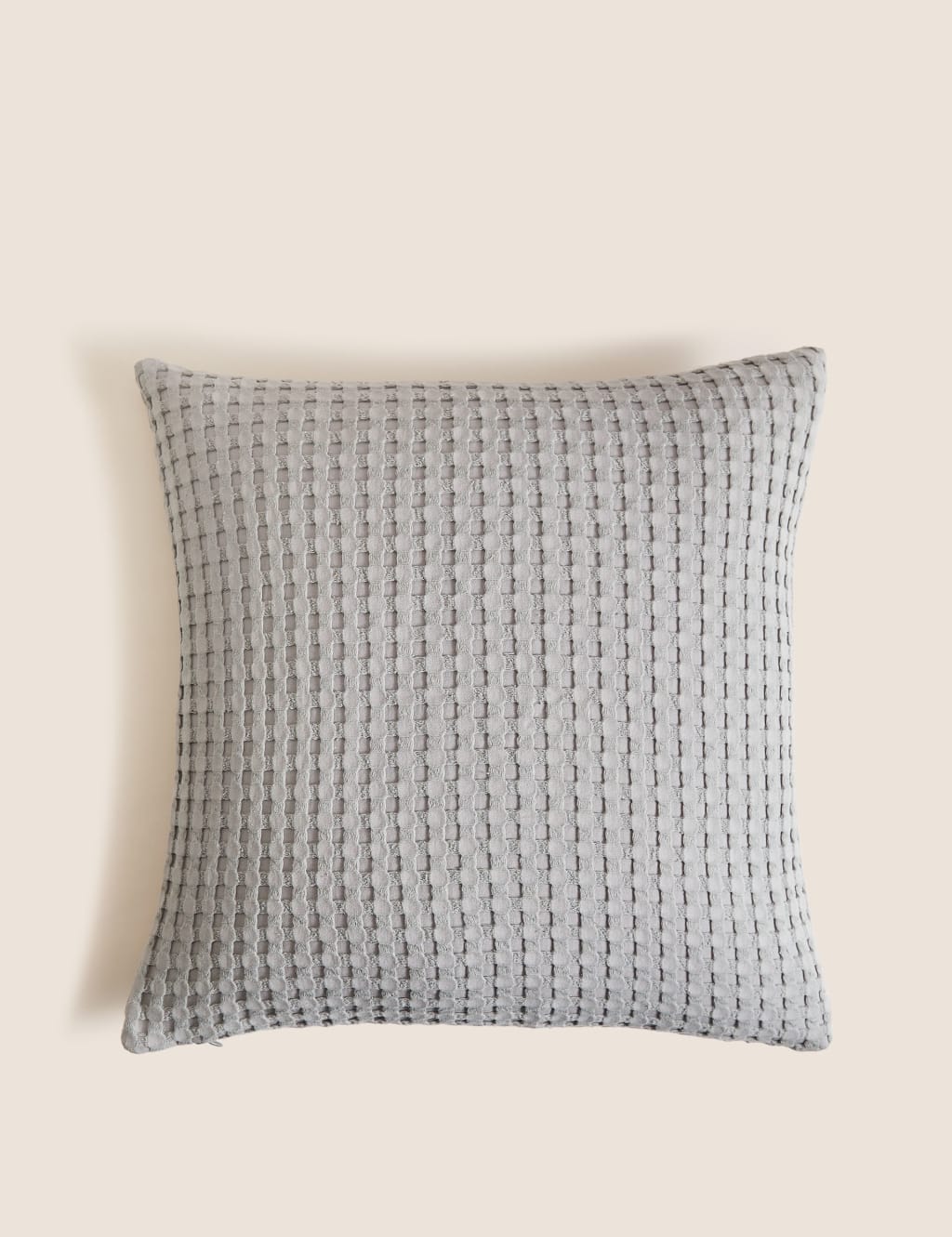 Pure Cotton Waffle Cushion