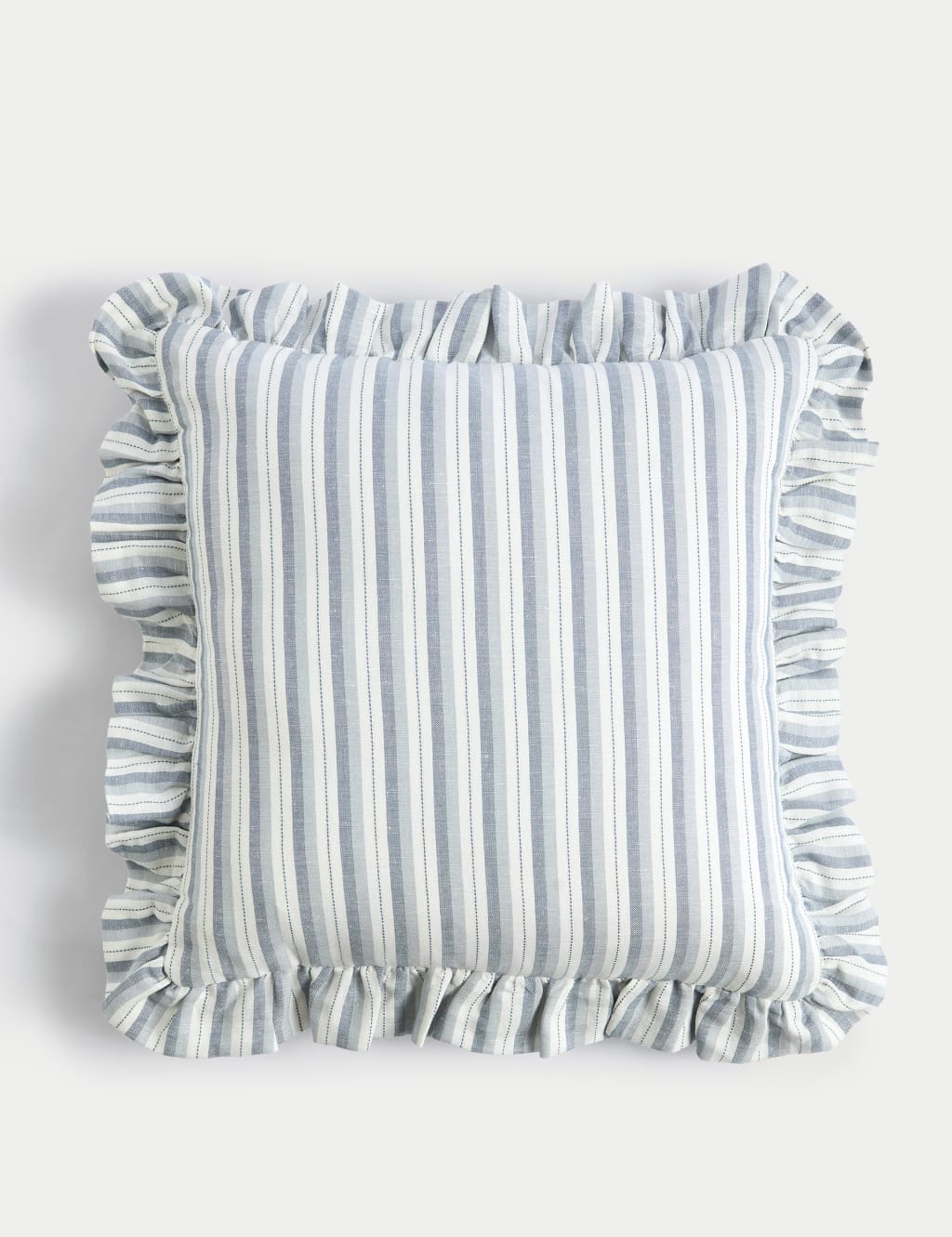 Linen Blend Striped Cushion